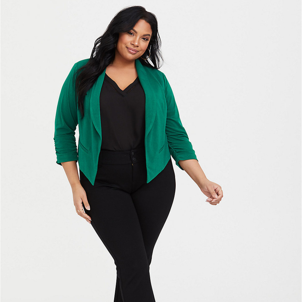 Emerald Green Torrid Blazer